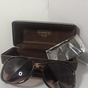 Coach Tortoise Shell Sunglasses